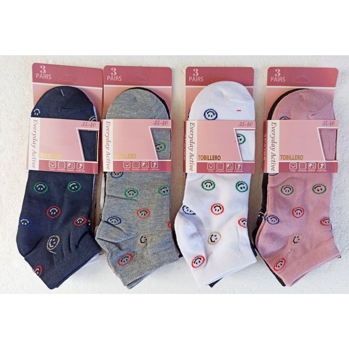 CHAUSSETTES FEMMES pour pointure EU 36.5 à 40.5 Quatre coloris main image 0