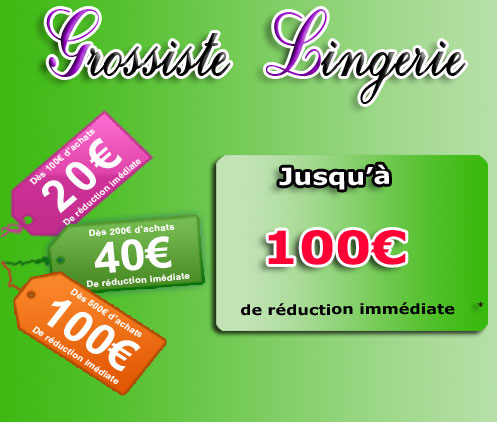 Grossiste lingerie, soutien-gorge, strings, tanga, boxers, bas, collants, leggins, pyjama, etc.