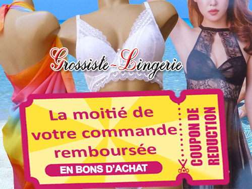 Grossiste lingerie, soutien-gorge, strings, tanga, boxers, bas, collants, leggins, pyjama, etc.