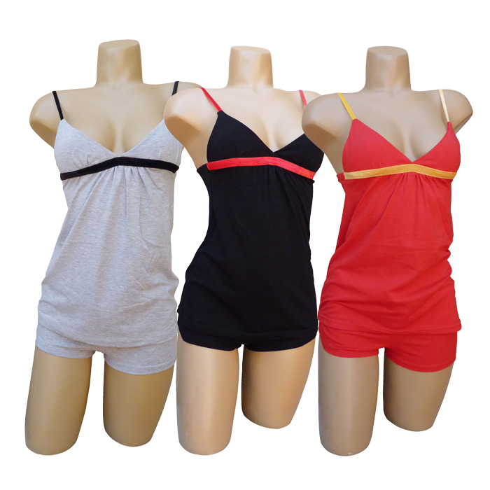 Lot De 3 Ensembles Caraco + String Taille M - Neuf Avec étiquettes, Lingerie Femme Basique
