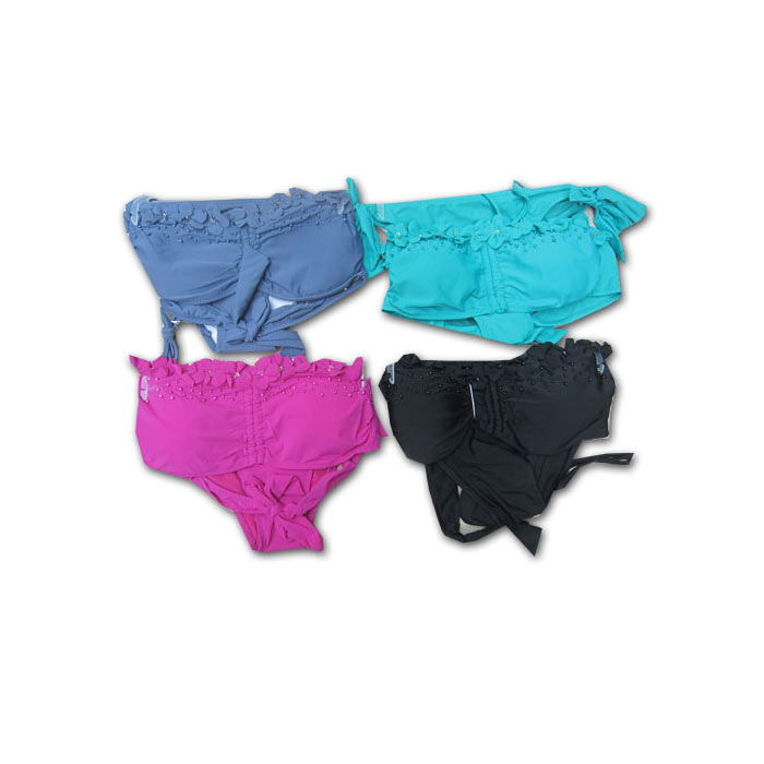 Maillot 2 pièces, forme bandeau