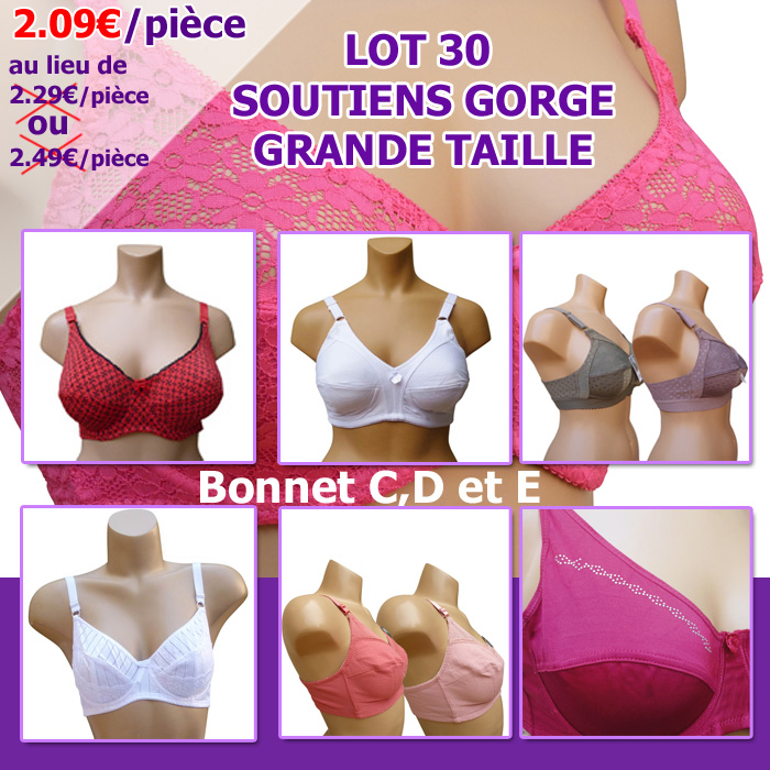 grossiste sous vetement grande taille